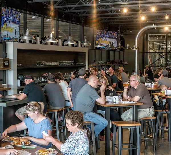 Brick-and-mortar restaurant